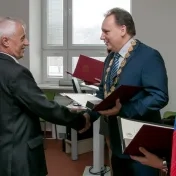 Poďakovanie zamestnancom univerzity, pri príležitosti významných životných jubileí