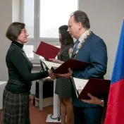 Poďakovanie zamestnancom univerzity, pri príležitosti významných životných jubileí