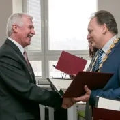 Poďakovanie zamestnancom univerzity, pri príležitosti významných životných jubileí