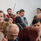 Novoročná čaša vína