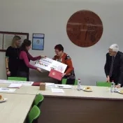 Odovzdávanie štatútov cvičnej školy