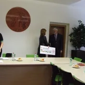 Odovzdávanie štatútov cvičnej školy