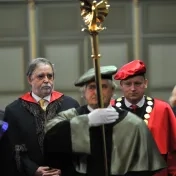 Udelenie titulu Doctor honoris causa rektorovi Eötvös Loránd univerzity v Budapešti Prof. Dr. Barnovi Mezeymu, DSc.