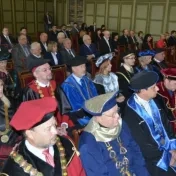 Udelenie titulu Doctor honoris causa rektorovi Eötvös Loránd univerzity v Budapešti Prof. Dr. Barnovi Mezeymu, DSc.