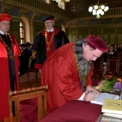 Udelenie titulu Doctor honoris causa rektorovi Karlovej univerzity v Prahe, prof. MUDr. Tomášovi Zimovi