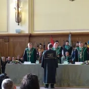 Udelenie čestného titulu „doctor honoris causa“ prof. PhDr. Petrovi Kónyovi, PhD., rektorovi Prešovskej univerzity v Prešove