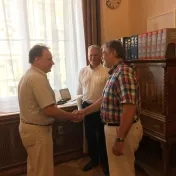 Rektor sa poďakoval za dlhoročnú spoluprácu