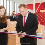 Slávnostné otvorenie komplexne zrekonštruovanej auly