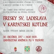 Pozvánka na výstavu: Fresky sv. Ladislava v Karpatskej kotline