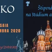 Webinár SAIA Rusko - štipendiá na štúdium a výskum