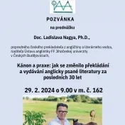 Pozvánka na prednášku