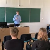 An exciting guest lecture by Stephen Jarrett