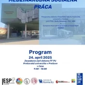 Program vedeckého sympózia - Medzinárodná sociálna práca
