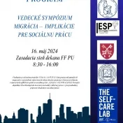Program - Vedecké sympózium Migrácia - implikácie pre sociálnu prácu