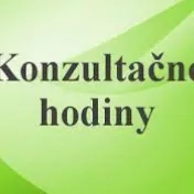 Informácia ku konzultačným hodinám prof. Balogovej
