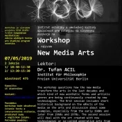 Workshop: New Media Arts (dr. Tufan Acil)