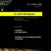 Cyklus prednášok - Mikolajczyk