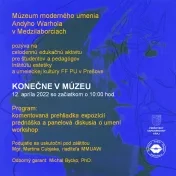 Konečne v múzeu