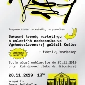 Súčasné trendy marketingu a galerijná pedagogika vo Východoslovenskej galérií Košice