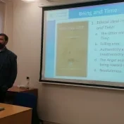 Prednáška dr hab. Pawla Korobczaka "Concealed Ethical Dimension in Martin Heidegger’s Thought"