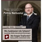 Prednáška švajčiarskeho veľvyslanca 3.12.2024