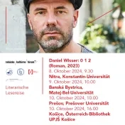 Daniel Wisser – autorské čítanie