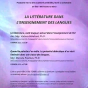 La littérature dans l’enseignement des langues I