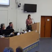 PaedDr. Ivana Cimermanová, PhD., - prorektorka pre vonkajšie vzťahy Prešovskej univerzity v Prešove