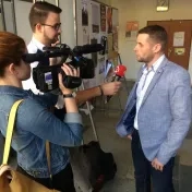 Týždeň vedy a techniky na Slovensku - prednáška: Budúcnosť Európskej únie v kontexte brexitu, hybridnej vojny a amerických prezidentských volieb - doc. Klus - 21.11.2016