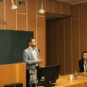 Týždeň vedy a techniky na Slovensku - prednáška: Budúcnosť Európskej únie v kontexte brexitu, hybridnej vojny a amerických prezidentských volieb - doc. Klus - 21.11.2016
