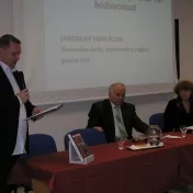 Prezentácia a krst knihy - prof. J. Vencálek (6. 3. 2014)