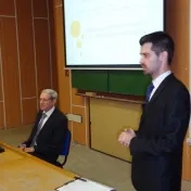Prednáška s doc. RnDr. Jozefom Draveckým CSc. na tému: "Diplomacia Svätej stolice a jej vzťahy so Slovenskom"