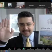 Online telemost s kolegami z Technickej univerzity Karadeniz v tureckom meste Trabzon