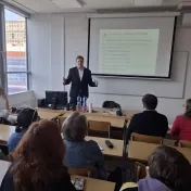 Prednáška Mgr. Igora Jelínka, PhD. z Ostravskej univerzity (Ostrava, Česká republika)
