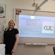 Prednáška Małgorzaty Wideł-Ignaszczak, PhD. z Katolíckej univerzity Jána Pavla II. (Lublin, Poľsko)