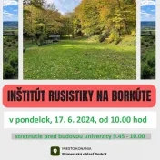 BORKÚT 2024 - stretnutie rusistov v prírode