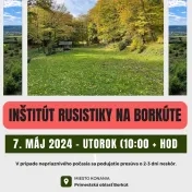 BORKÚT 2024 - stretnutie rusistov v prírode