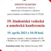 19. ROČNÍK ŠVOČ-KY