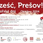 Cześć, Prešov! Poľské dni 2024 - kompletný program