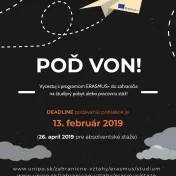 Stáže v rámci programu Erasmus+