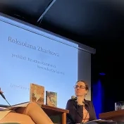 Čítanie s Roksolanou Zharkovou