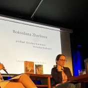 Čítanie s Roksolanou Zharkovou