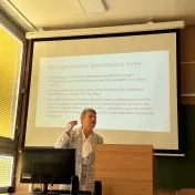 Prednáška prof. Svetlany Pakhomovej, DrSc. a  PhDr. Adriany Amir, PhD. v rámci TvT 2023 na Slovensku