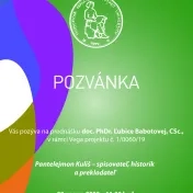 Prednáška: Pantelejmon Kuliš - spisovateľ, historik a prekladateľ