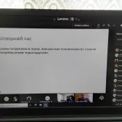 Hosťujúci profesor z Ľvovskej národnej univerzity I. Franka - Katedra prekladateľstva a kontrastívnej lingvistiky Hryhorija Kočuru - prof.  Taras Shmiher na našom inštitúte