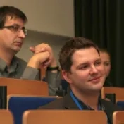 zľava: Michal Frank, Peter Oborník