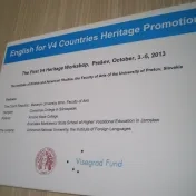 English for V4 Countries Heritage Presentation