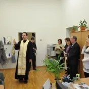 Posviacka priestorov fakulty v roku 2012