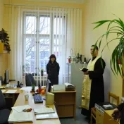 Posviacka priestorov fakulty v roku 2012