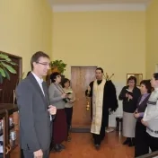 Posviacka priestorov fakulty v roku 2012